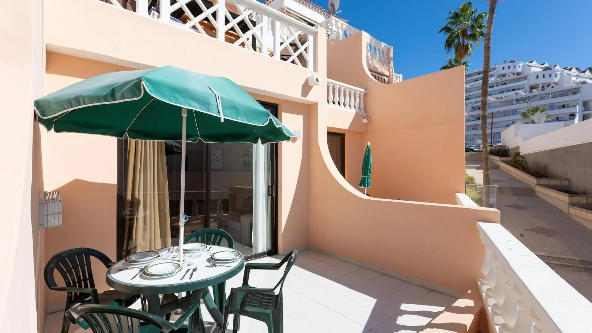 Apartment Okstay Paradise Court Tenerife Terrace And Sea Views Costa Adeje  Spain